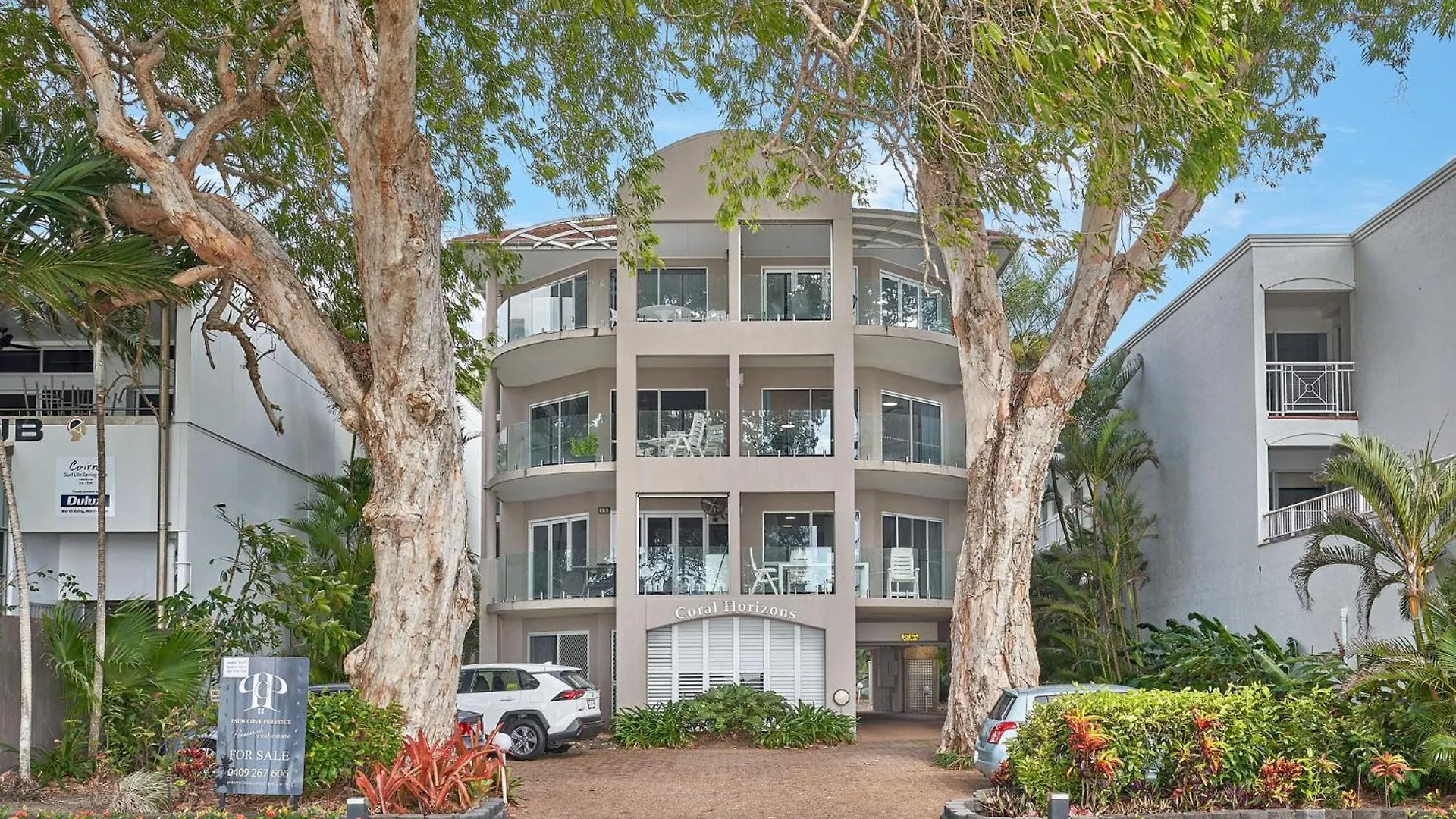 Coral Horizons Ocean View Apartments location